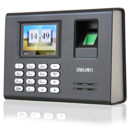 得力3946智能指紋考勤機考勤鐘指紋機打卡指模打卡器簽到機